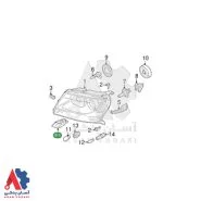 دیاق زیر چراغ جلو راست سوزوکی ویتارا