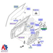 قفل درب جلو چپ هیوندای النترا 2014