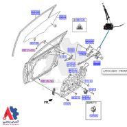 قفل درب جلو راست هیوندای النترا 2014